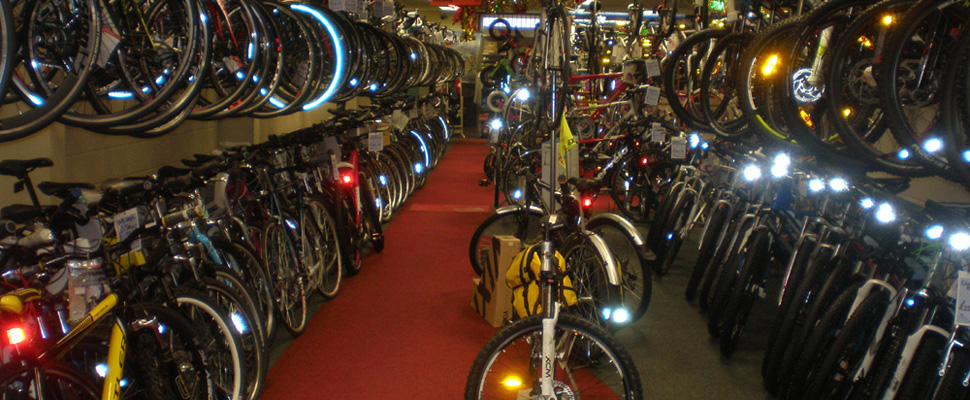 Arthur Caygill Cycles Shop display 4